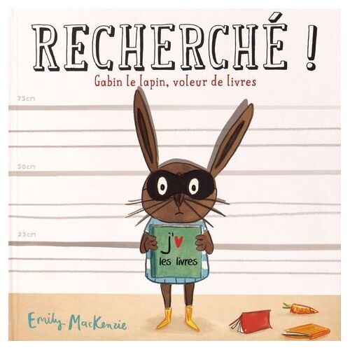 Recherché ! Gabin Le Lapin, Voleur De Livres