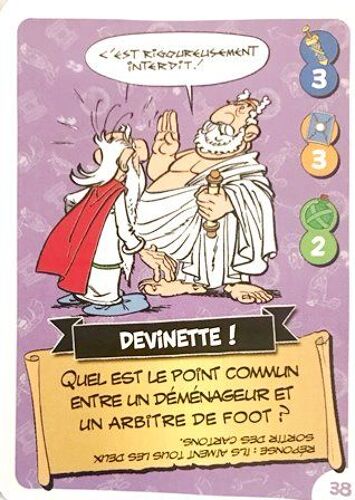 C38 - Carte Astérix Aux Jeux Olympiques Collector Cora/Match 2024