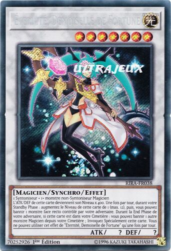 Yu-Gi-Oh! - Rira-Fr038 - Éternité, Demoiselle De Fortune - Secret Rare