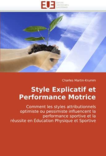 Style Explicatif Et Performance Motrice