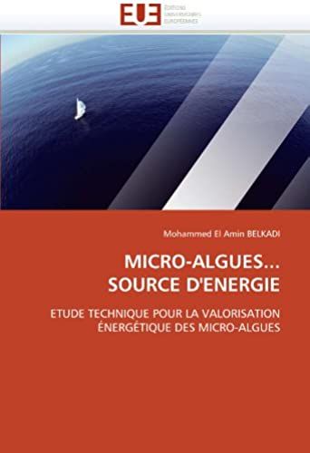 Micro-Algues... Source D''energie