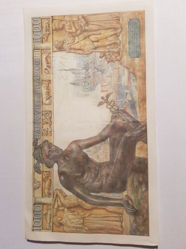 Billet 1000 Francs 1943 Neuf