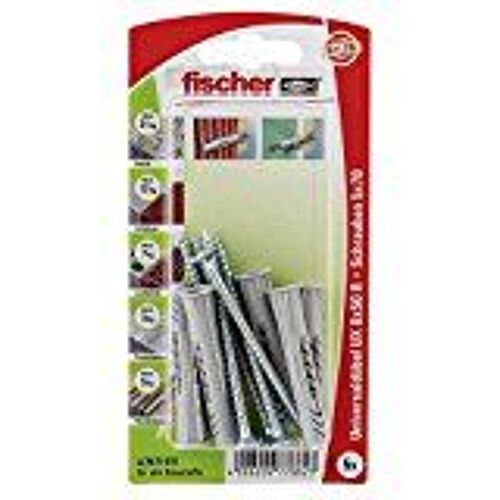 Fischer Cheville tous matériaux DUOPOWER 8x65 sans vis - 538241