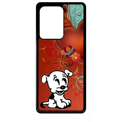 Coque Pour Galaxy S20 Ultra - Chien Love - Noir