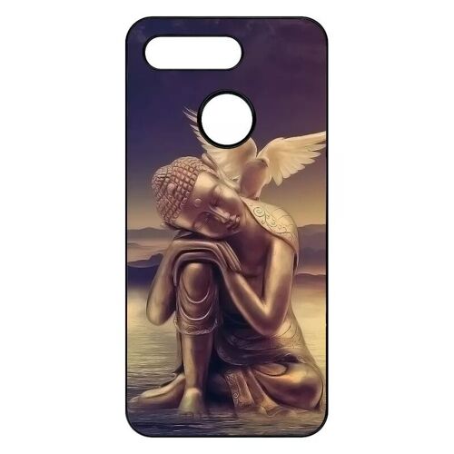 Coque Pour Honor View 20 - Buddha - Noir