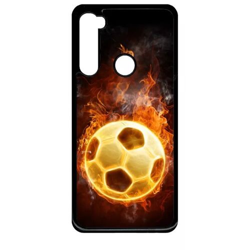 Coque Pour Xiaomi Redmi Note 8 - Foot Flamme - Noir