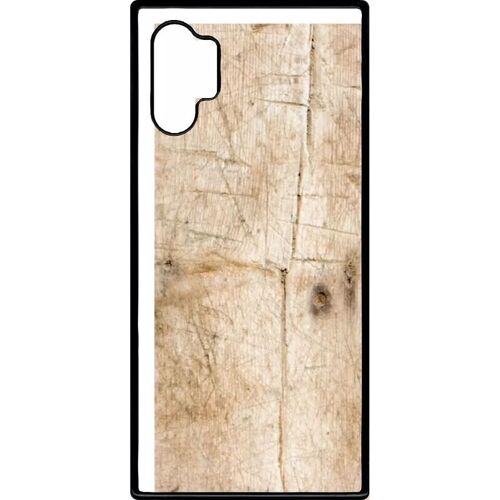 Coque Pour Galaxy Note 10+ - Bois - Noir