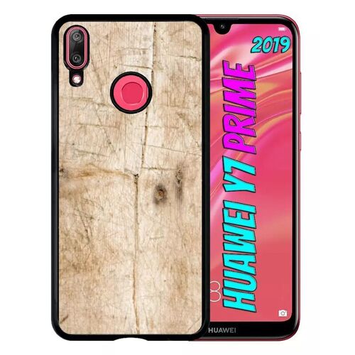 Coque Pour Huawei Y7 Prime 2019 - Bois - Noir