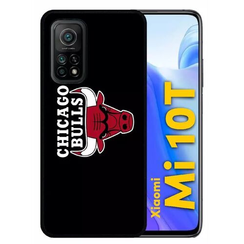 Coque Pour Xiaomi Mi 10t 5g - Chicago Bulls Nba - Silicone - Noir