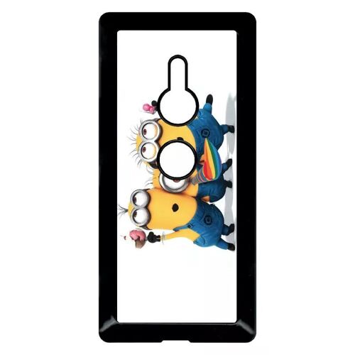 Coque Pour Xperia Xz2 - Les Minions Font La Fête - Noir