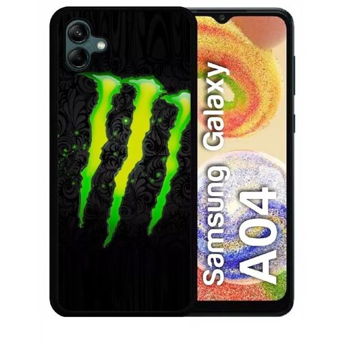 Coque Pour Samsung Galaxy A04 - Monster Griffe - Silicone - Noir