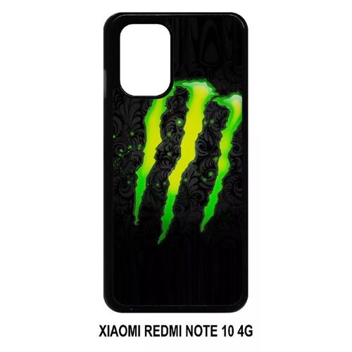 Coque Pour Xiaomi Redmi Note 10 4g - Monster Griffe - Noir