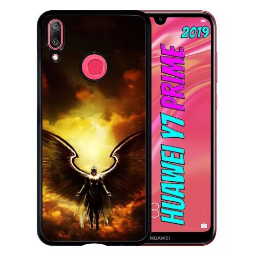 Coque Pour Huawei Y7 Prime 2019 - Ange Flamme - Noir
