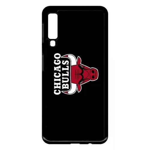 Coque Pour Galaxy A7 (2018) - Chicago Bulls Nba - Noir