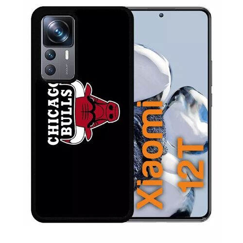 Coque Pour Xiaomi 12t - Chicago Bulls Nba - Silicone - Noir