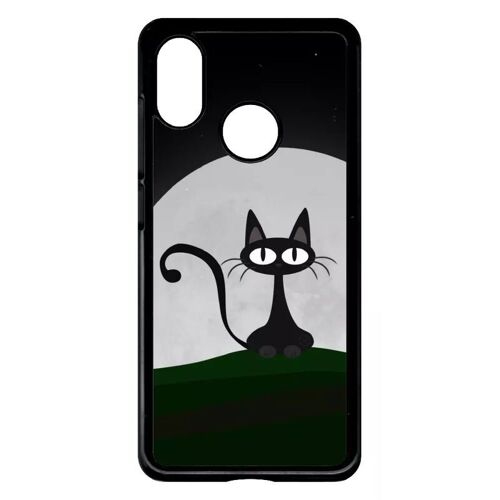 Coque Pour Xiaomi Mi-8 - Chat Noir - Noir
