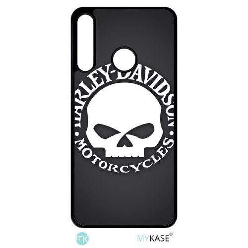 Coque Pour Huawei P40 Lite-E - Harley Davidson Motors Tete - Noir