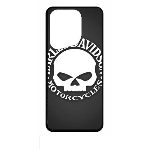 Coque Pour Oppo Find X5 Pro - Harley Davidson Motors Tete - Silicone - Noir