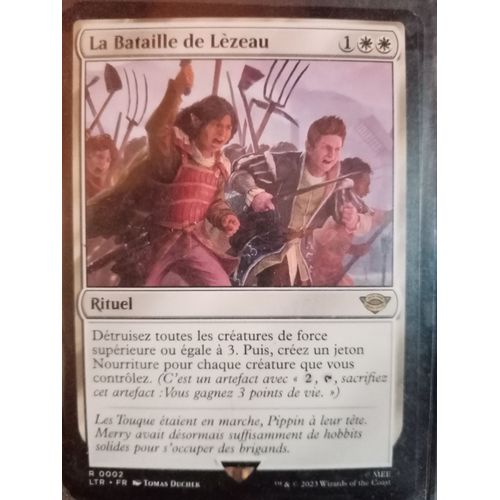La Bataille De Lèzeau Le Seigneur Des Anneaux Carte Magic