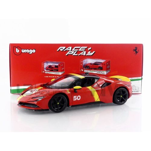 Bburago 1/18 - Ferrari Sf90 Stradale Assetto Fiorano Le Mans Livery 16021r-Bburago