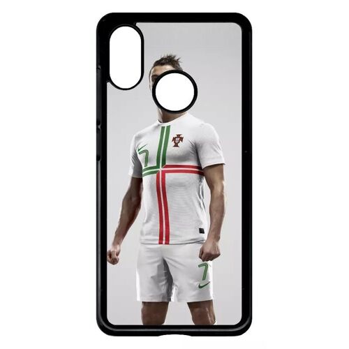 Coque Pour Xiaomi Mi-8 Explorer - Christiano Ronaldo Selecao Portugal - Noir