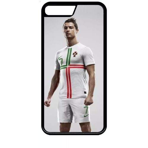 Coque Pour Iphone Se 2020 - Christiano Ronaldo Selecao Portugal - Noir