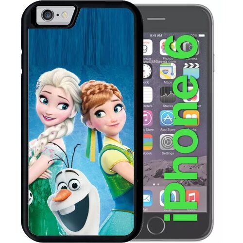 Coque Pour Iphone 6 - La Reine Des Neiges - Noir