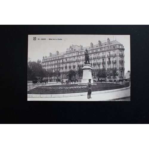Cpa Dijon - Hôtel De La Cloche (Écusson Rg Dijon) - Côte-D'or - Carte Postale Ancienne - N'a Pas Circulé