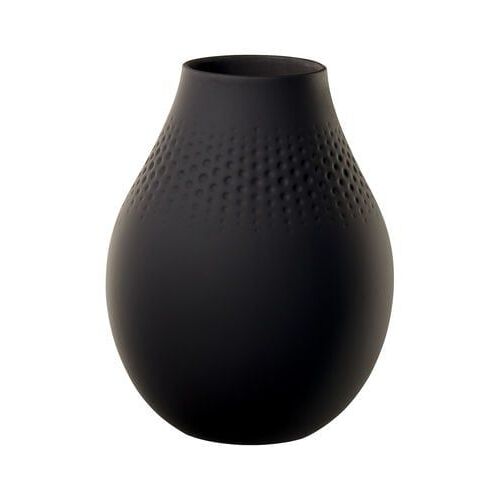 Manufacture Collier noir Vase Perle haut