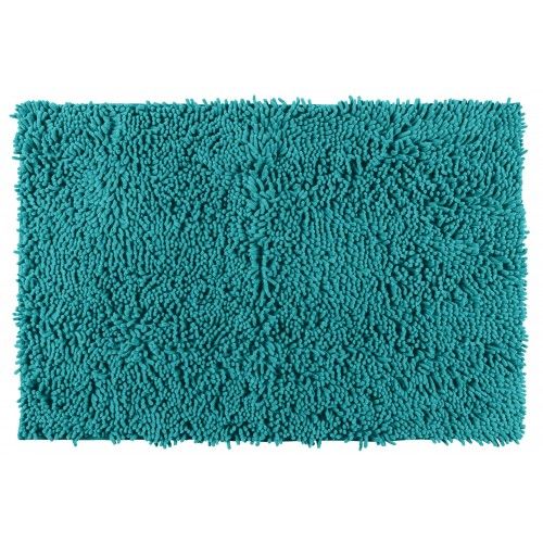 Tapis de bain Chenille vert, 50 x 80 cm WENKO