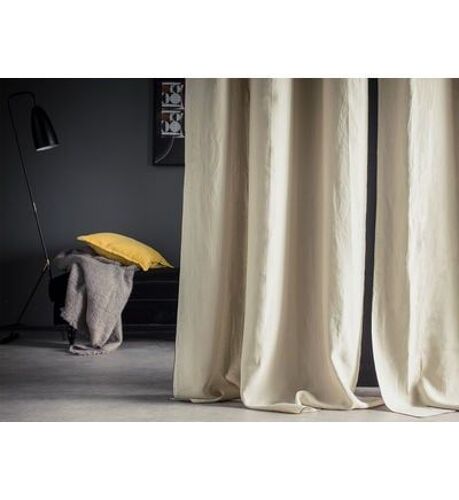 Rideau en pur lin lavé, AUTOUR DU LIN