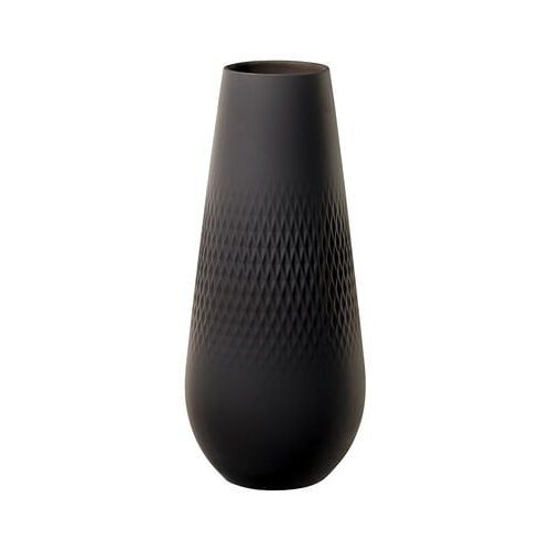 Manufacture Collier noir Vase Carré haut