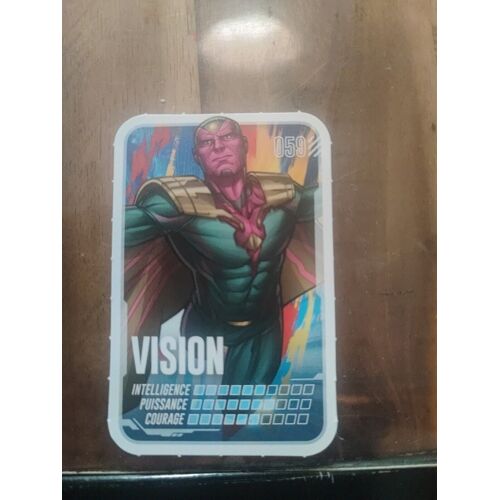 Carte Marvel Vision 059 Leclerc 2022
