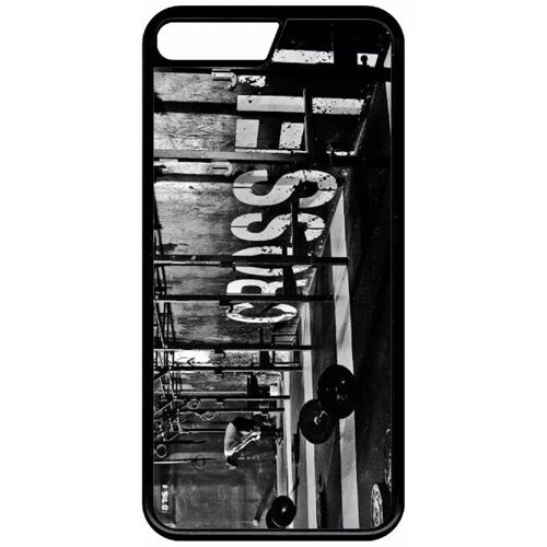 Coque Pour Iphone Se 2022 - Crossfit - Silicone - Noir