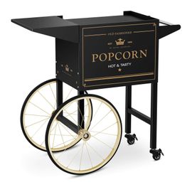 Chariot ? popcorn - Coloris noir et or