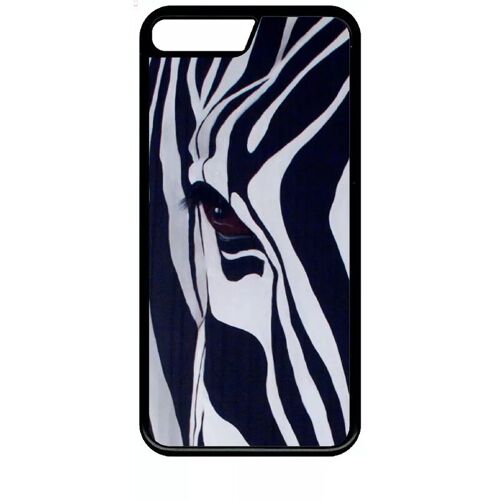 Coque Pour Iphone Se 2020 - Motif Zebre Noir Et Blanc - Noir