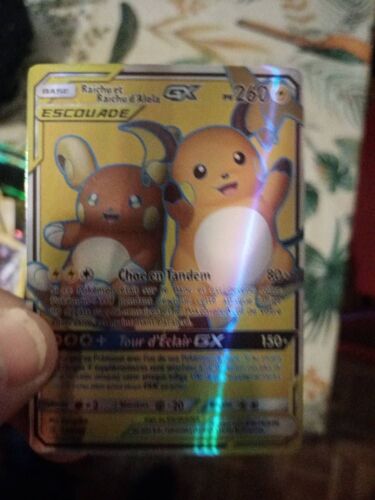 Carte Pokemon Raichu Et Raichu D'alola