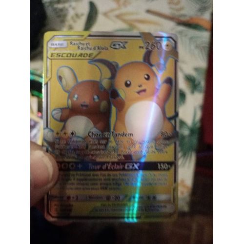 Carte Pokemon Raichu Et Raichu D'alola
