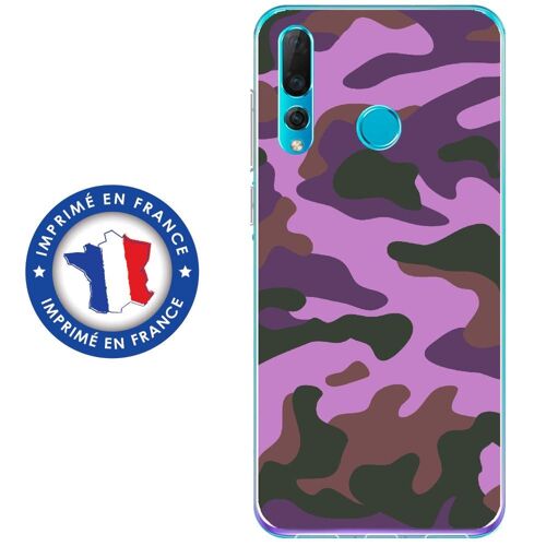 Coque Souple Pour Huawei P Smart (2019) Avec Impression Motifs Camouflage Milita