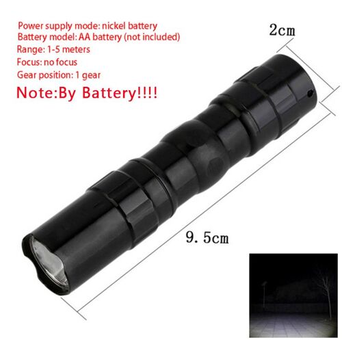 C Lampe de poche LED aste USB portable, veilleuses de bain, n'aime, lumière de surbrillance, camping en plein air, pêche de nuit, outils d'éclairage ""Nipseyteko""