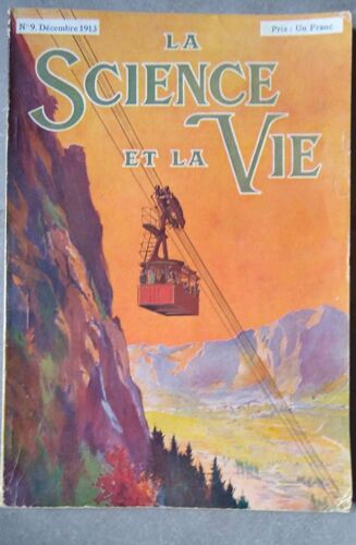 Revue La Science Et La Vie Numéro 9 Décembre 1913