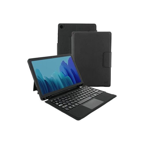 Mobilis - Clavier et étui (étui de protection) - sans fil - Bluetooth - AZERTY - Français - noir clavier, noir étui - pour Samsung Galaxy Tab A9+