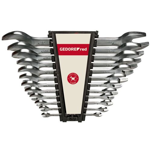 Gedore red Assortiment de clés à fourche double, métriques, 12 pièces - 3300960
