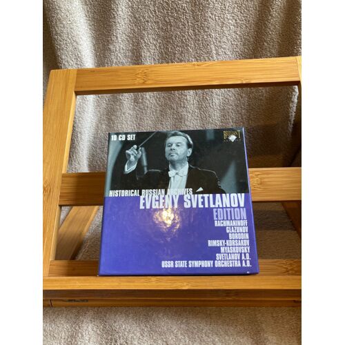 Evgeny Svetlanov Edition Coffret 10 Cd Brilliant Classics 1992