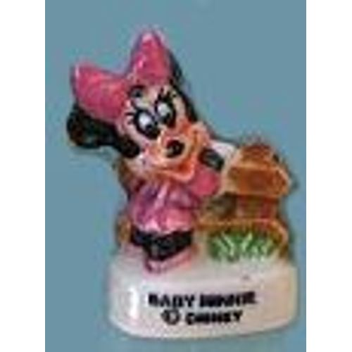 Fève Baby Minnie Contre La Barrière - Série Baby Mickey (1997)
