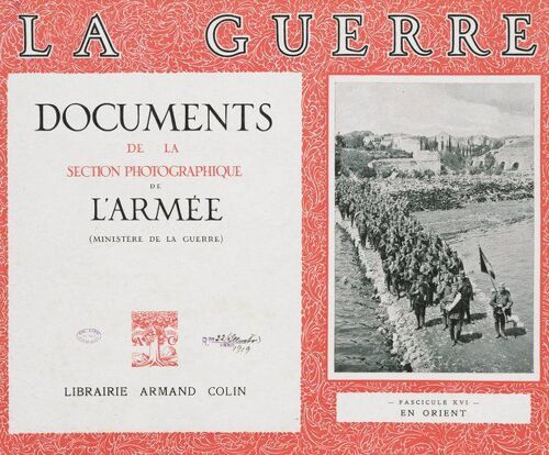 Documents De La Section Photographique De L'Armée