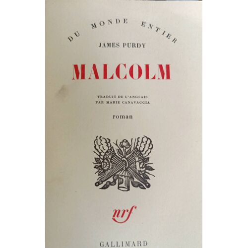 Nrf Gallimard « Malcolm «  James Purdy ( Pages Non Coupées)