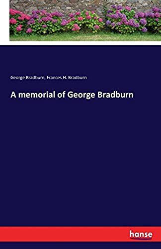 A Memorial Of George Bradburn
