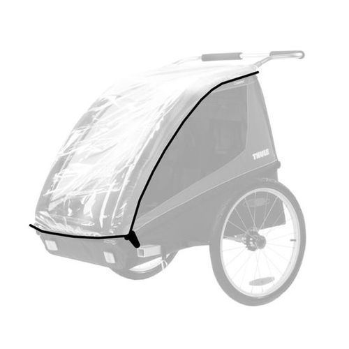 Protège Pluie Chariot Coster 2 Enfants