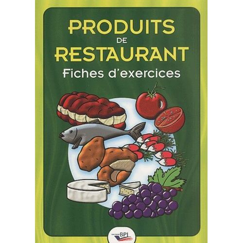 Produits De Restaurant - Fiches D'exercices